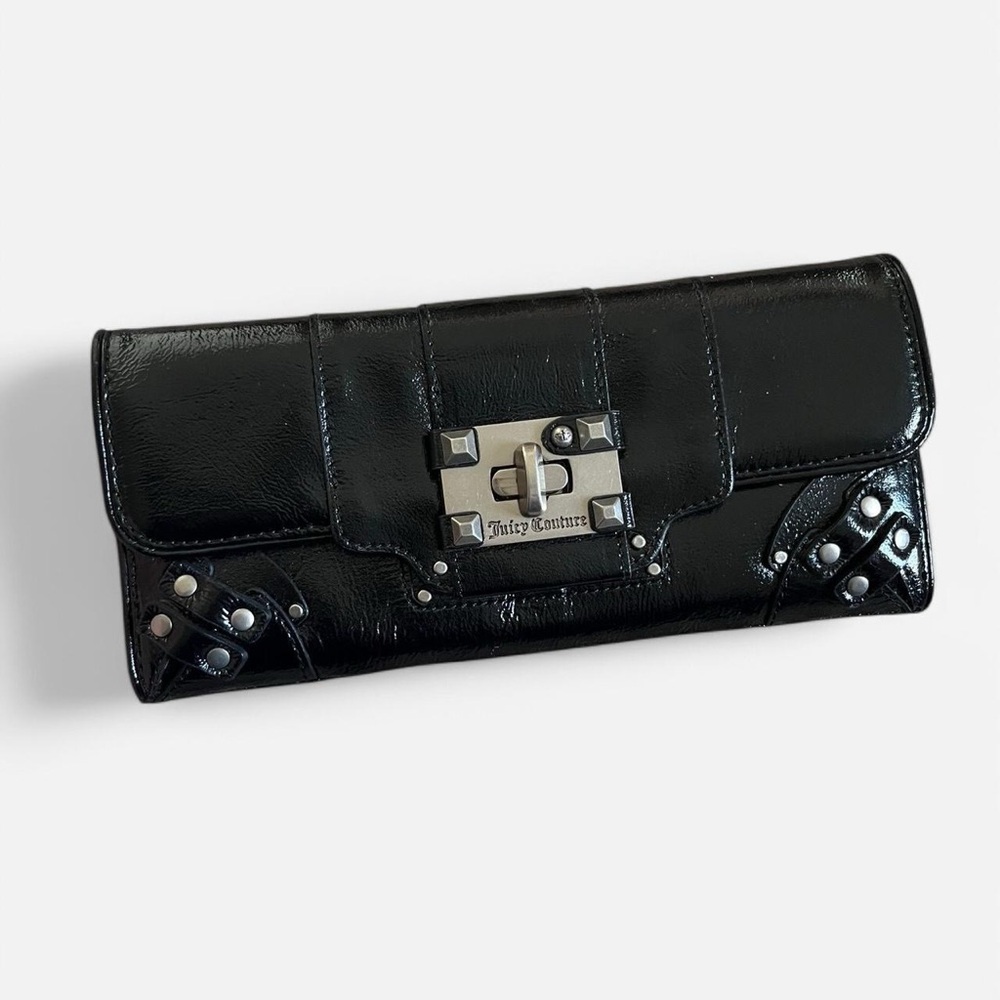 Juicy Couture Black Clutch Wallet